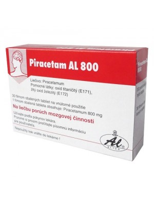 PIRACETAM AL 800 mg. 30 tablets 